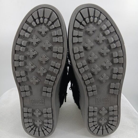 Cougar Waterproof Suede Faux Fur Ankle Boots NEW size 7 - Picture 6 of 10